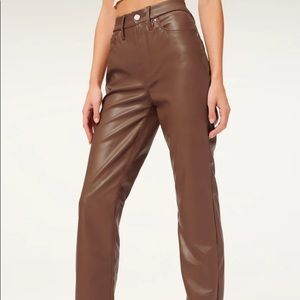 Better Than Leather Good Icon High Waisted Straight Leg